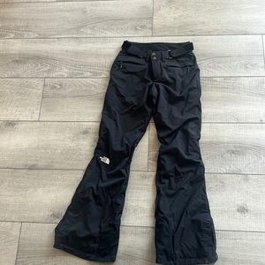 North face black ski pants